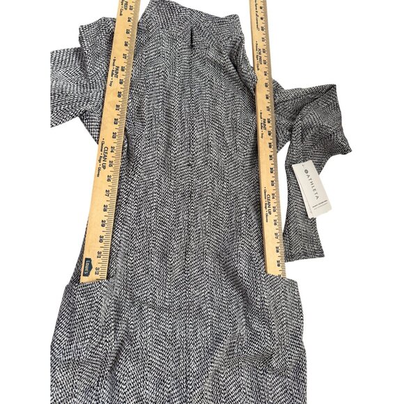ATHLETA DELANCEY SKYLINE GRAY DRESS FULLY LINED & SIDE POCKETS - MEDIUM - Picture 10 of 10
